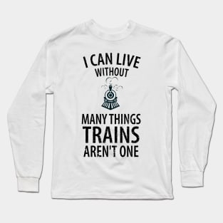 train railwayman trains driver Long Sleeve T-Shirt